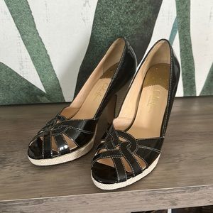 Cole Haan Collection w Nike Air tech Pumps Heels Sandals Platform 8 8B women’s